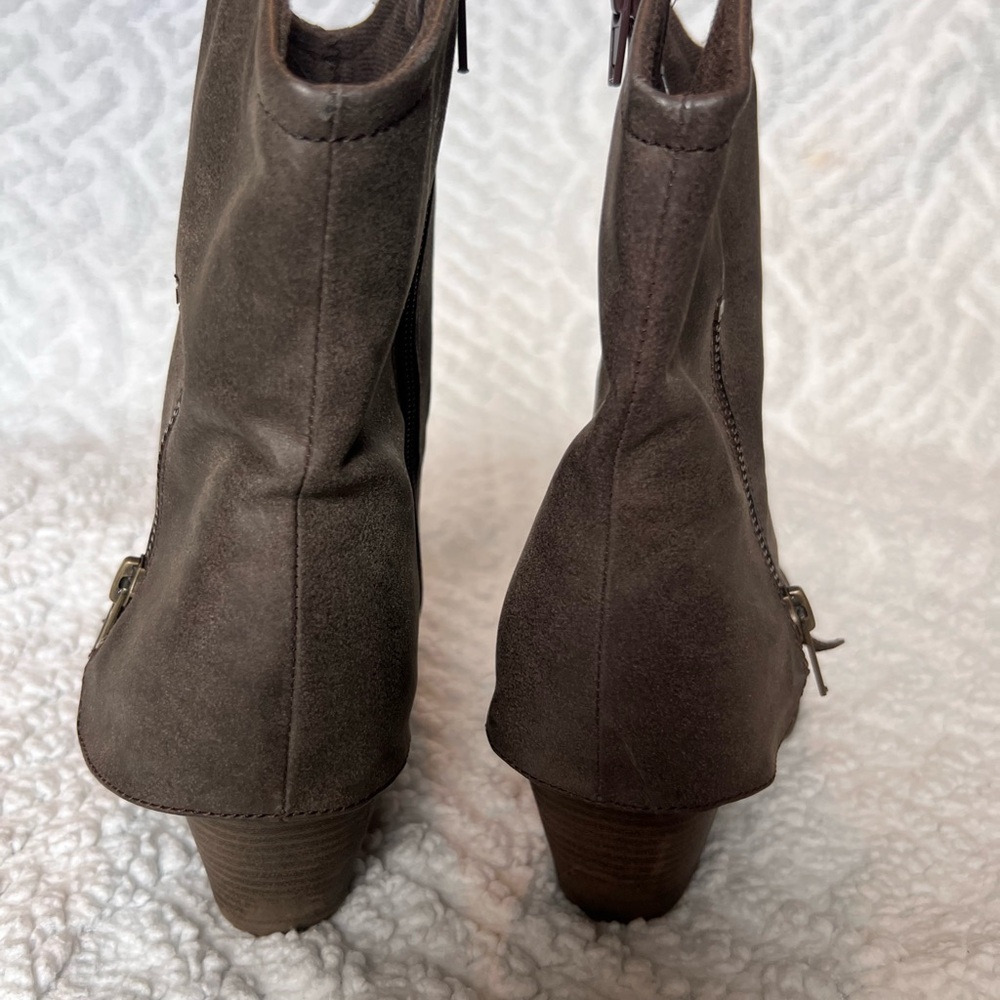 Cottagecore Style Ankle Booties Sz 8.5 - Picture 6 of 12